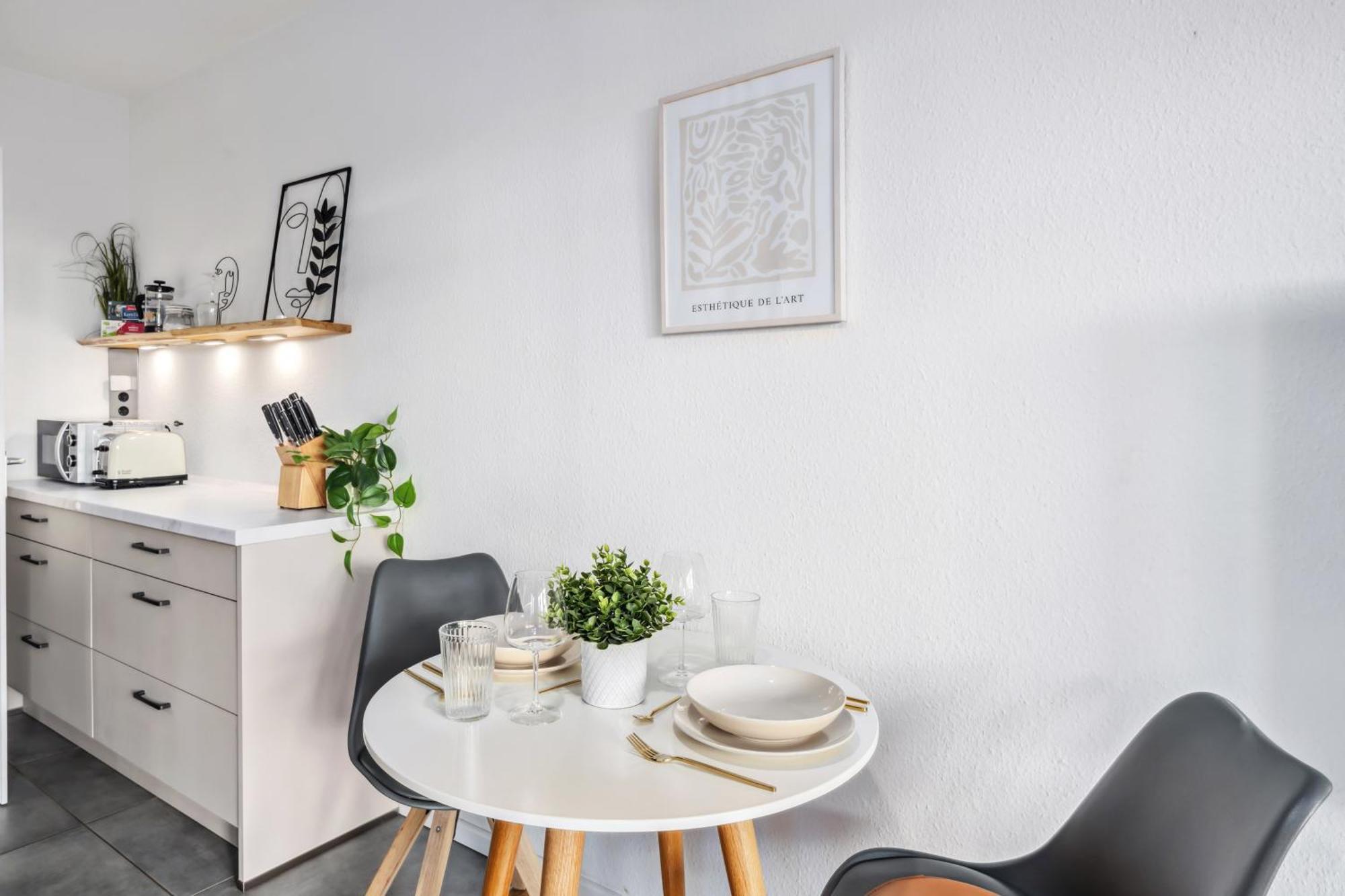 Traber Apartments Studio Kaffee Terrasse & Parken 莱比锡 外观 照片
